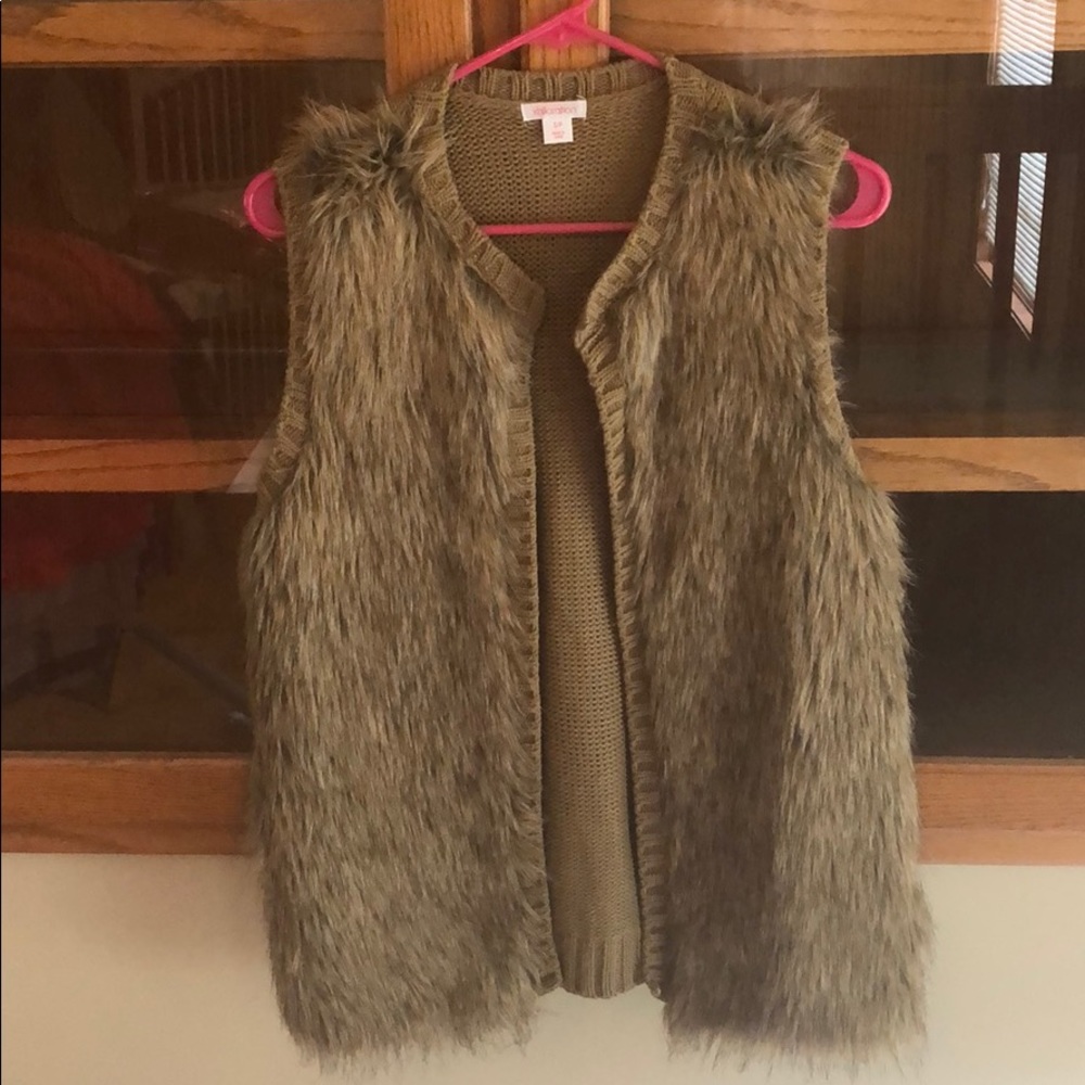 Fuzzy vest